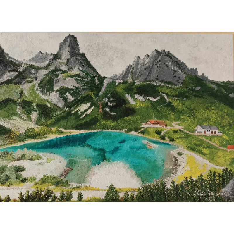 Zelené pleso- Vysoké Tatry, Slovensko